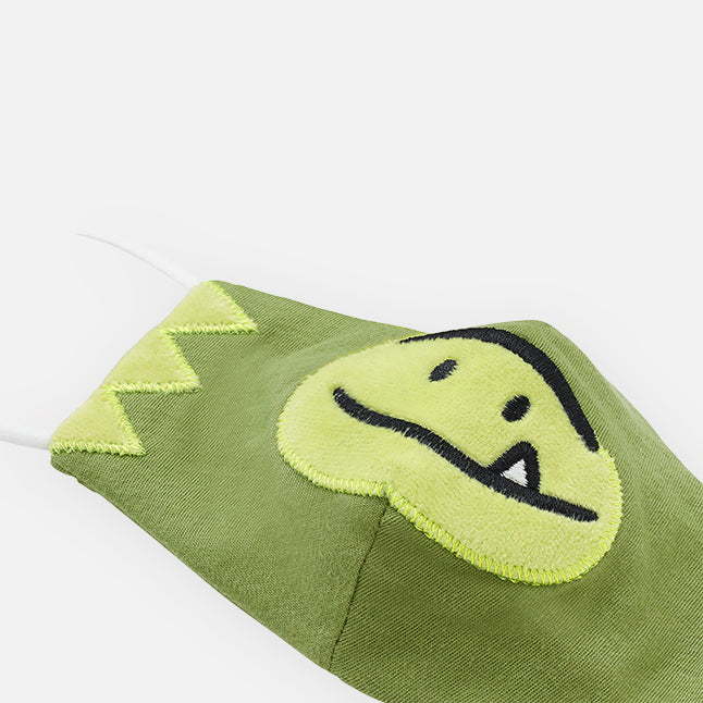 Dayo the Dinosaur Embroidered Mask