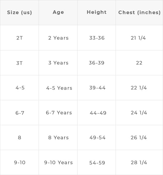 Size guide